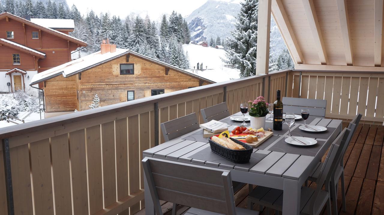 Chalet Brunner Penthouse Wengen Buitenkant foto