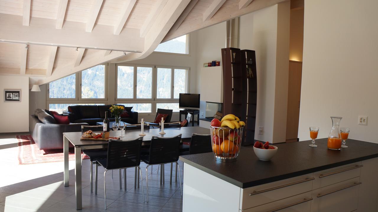 Chalet Brunner Penthouse Wengen Buitenkant foto