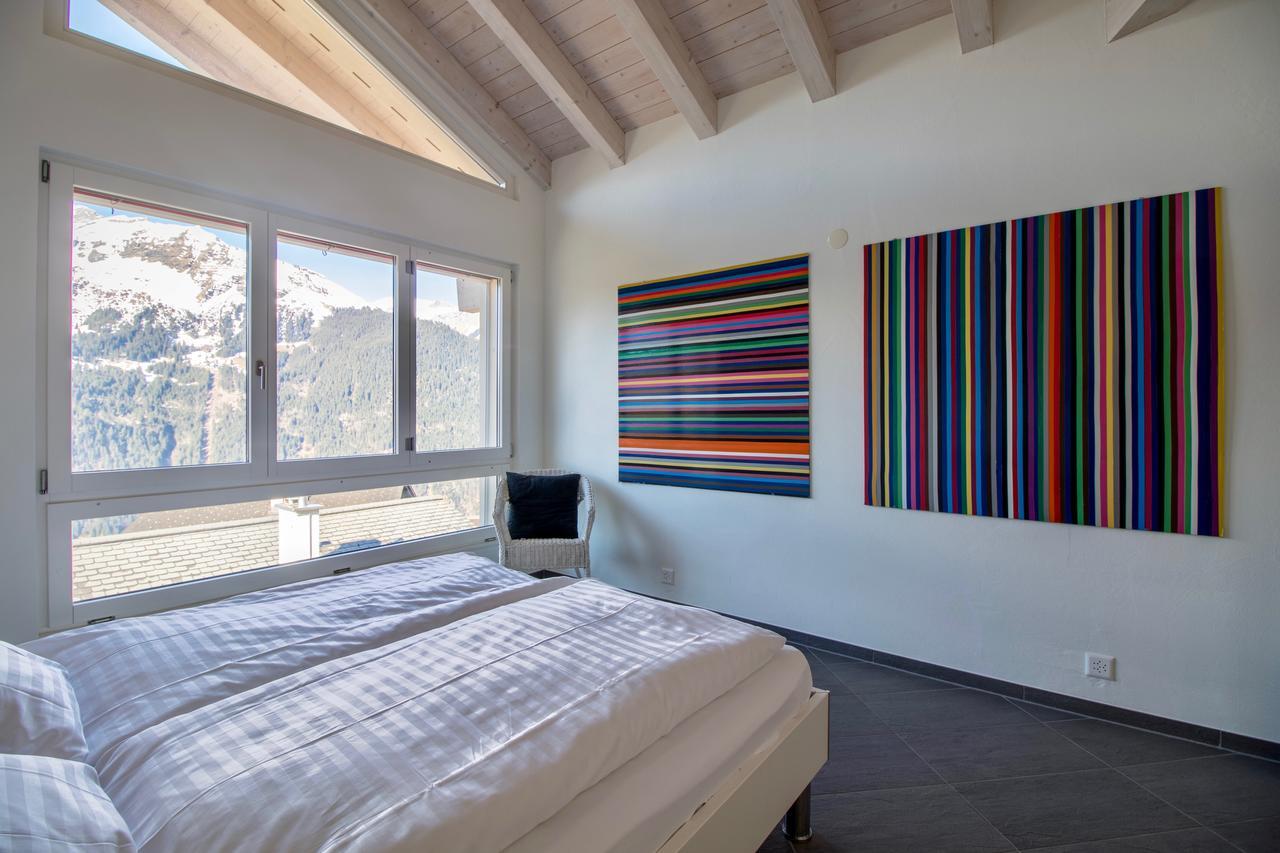 Chalet Brunner Penthouse Wengen Buitenkant foto