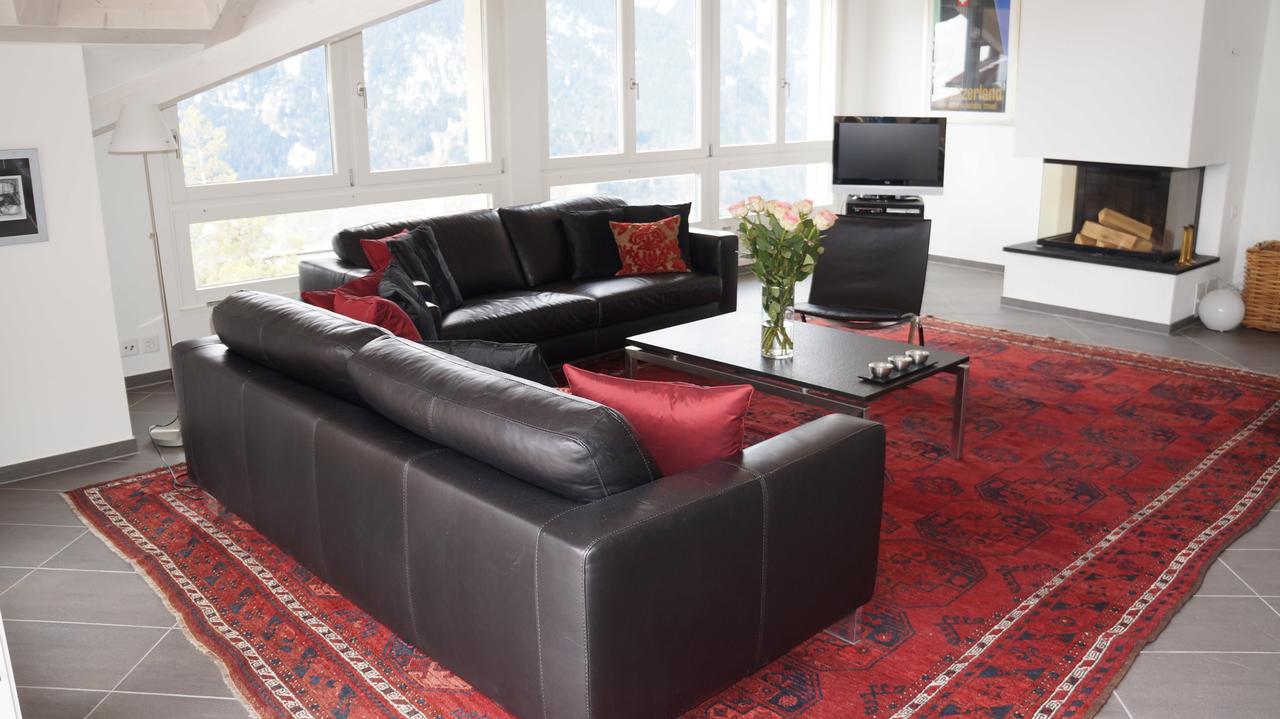 Chalet Brunner Penthouse Wengen Buitenkant foto